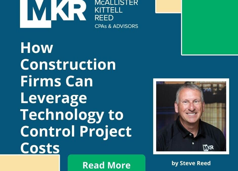 How Construction Firms Can Leverage Technology to Control Project Costs