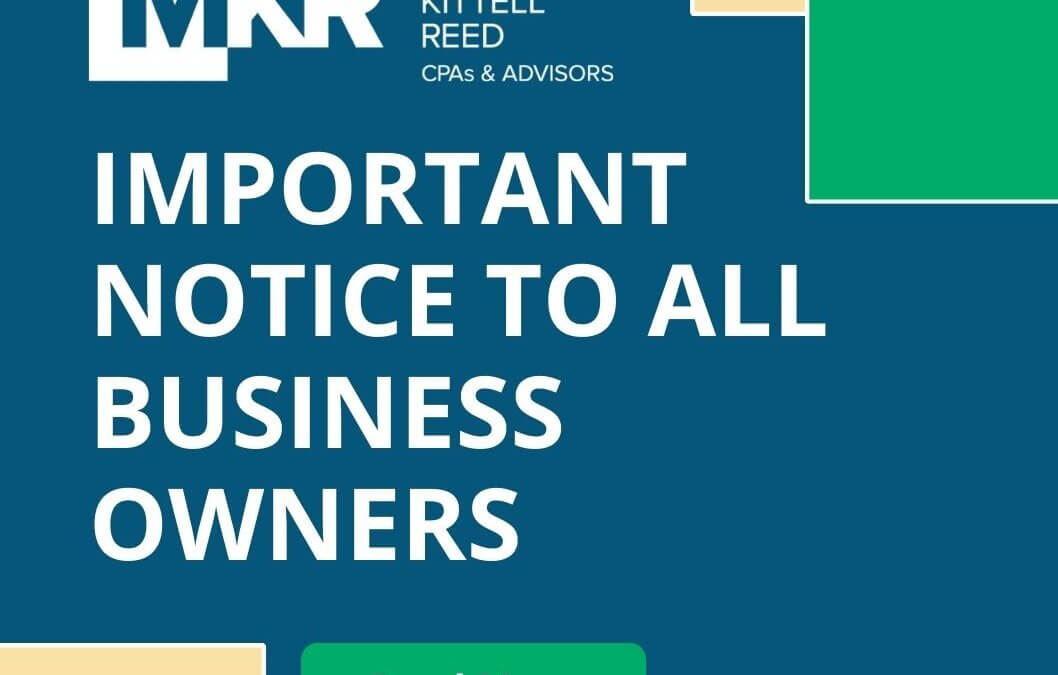 Upcoming Important Notice to All Business Owners – 2024