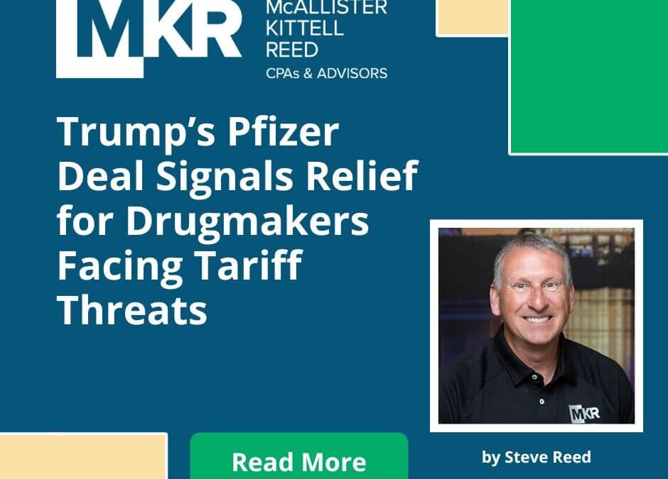 Trump’s Pfizer Deal Signals Relief for Drugmakers Facing Tariff Threats