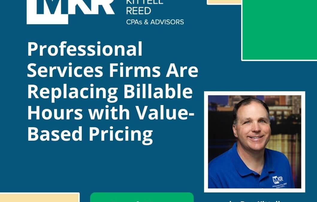 Professional Services Firms Are Replacing Billable Hours with Value-Based Pricing